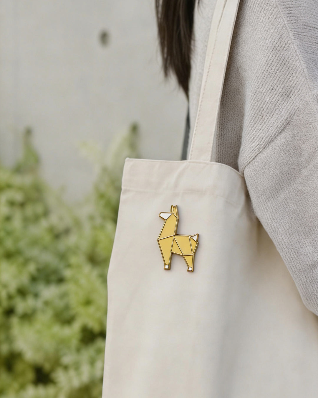 Enamel Pin - Llama Origami