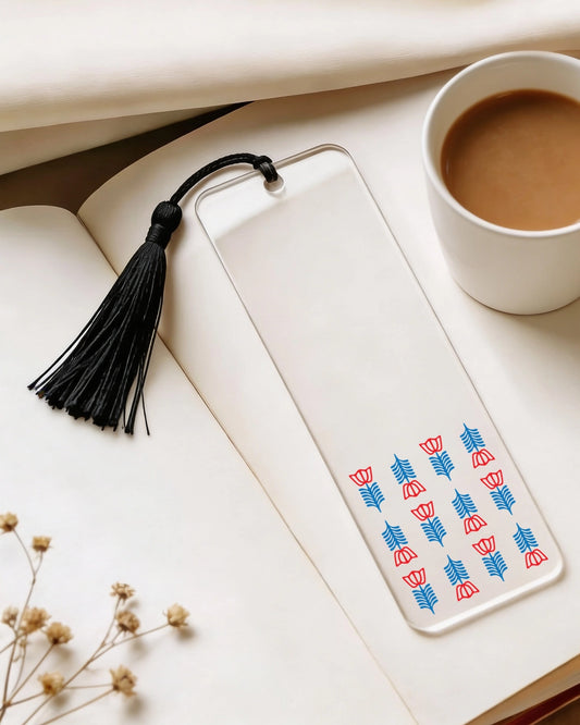 Bookmark - Coffee Pattern
