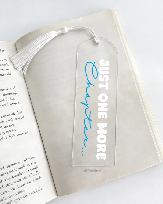 Bookmark - Just One More Chapter