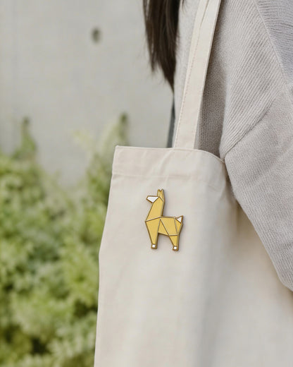 Enamel Pin - Llama Origami