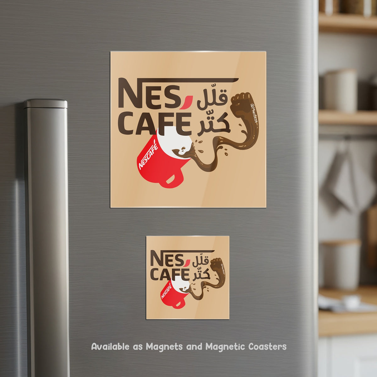 Magnet - Allel Nes, Katter Cafe